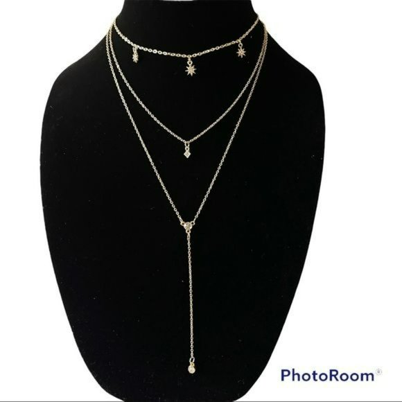 Boho‎ Wild Crystal Rhinestone Chokers Adjustable Party Necklace - Picture 7 of 8